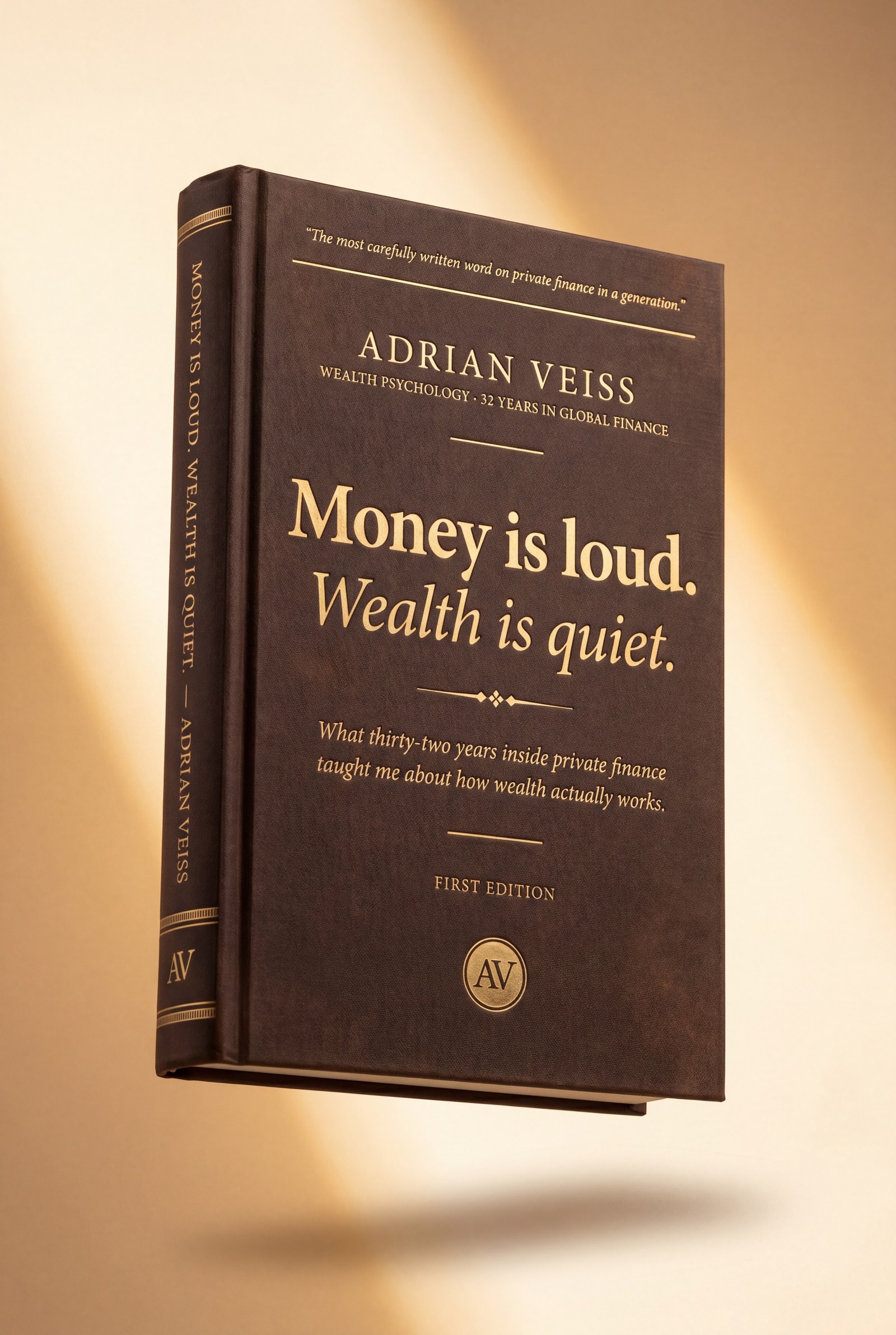 Money Is Loud. Wealth Is Quiet. by Adrian Veiss